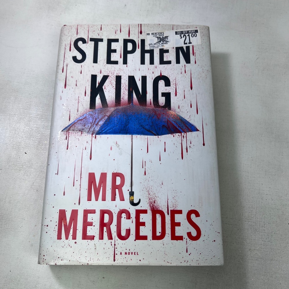 Stephen King Mr Mercedes First Edition Hardcover 2014 Scribner Detective Novel